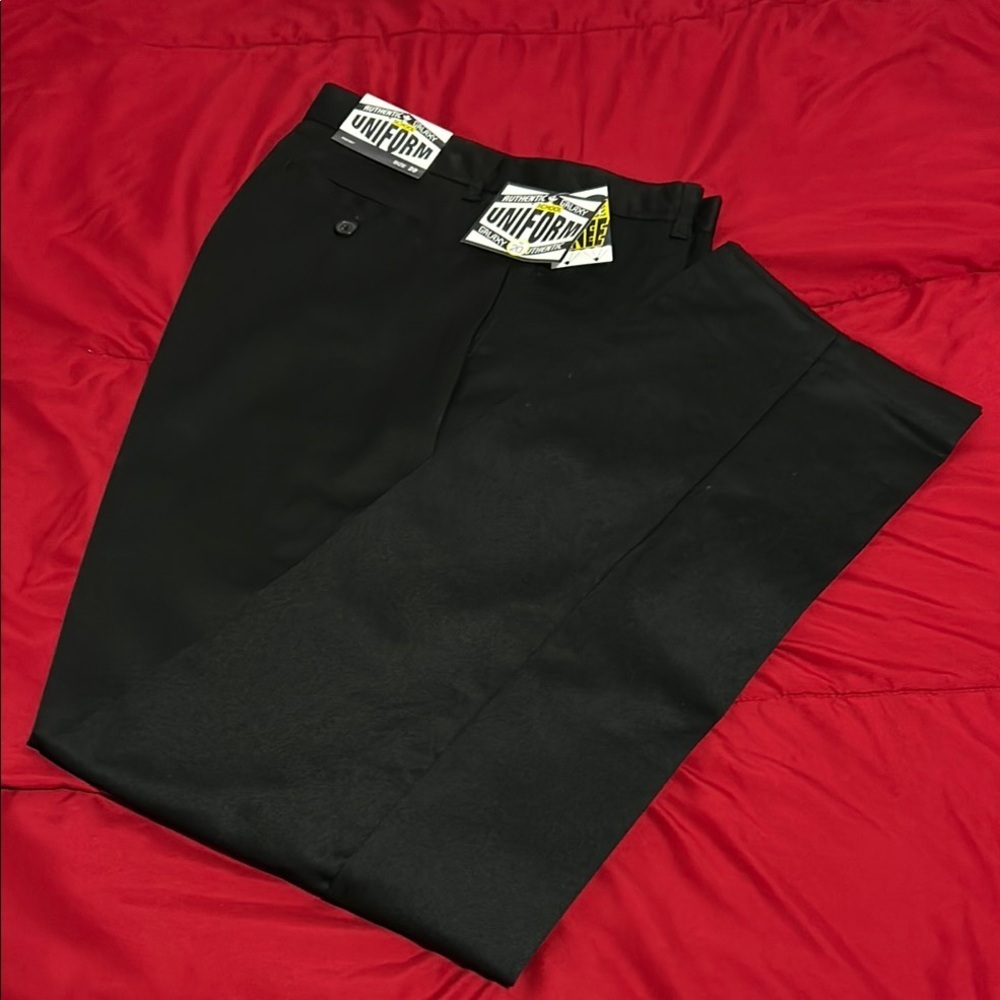 Galaxy By Harvic Black Boy's School Uniform Pants Size 20